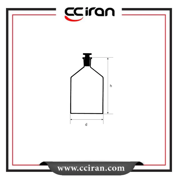 شیشه مایعی گردن‌ باریک